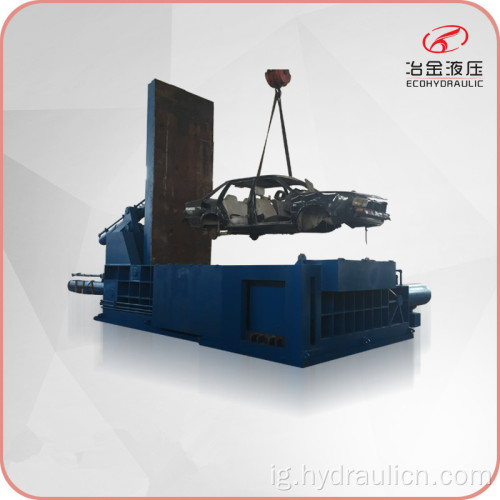 Hydraulic Steel Shavings efere ihichapu Baler Machine